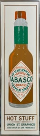 TOBASCO ADVERTISING SERIGRAPH