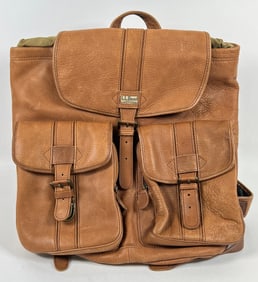 L.L. BEAN LEATHER BACK PACK