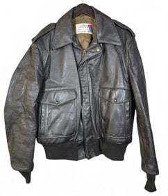 SCHOTT - N.Y. LEATHER FLIGHT JACKET