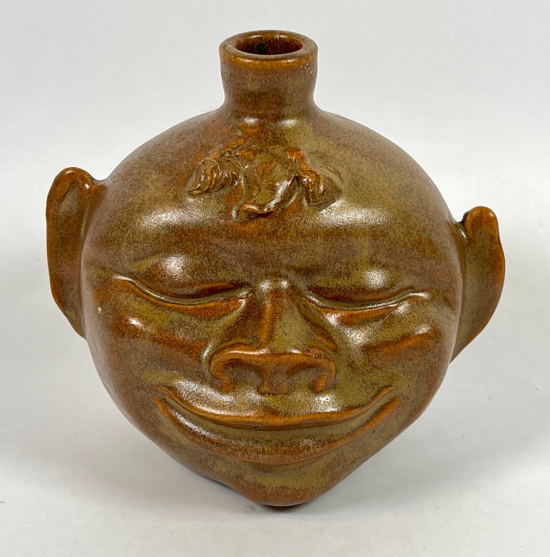 DX GORDY - AMERICAN POTTERY CHARACTER FACE JUG (1 of 4)