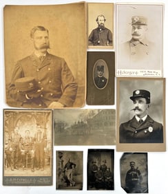 COLLECTION OF FIREMEN PHOTOGRAPHS