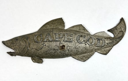 CAPE COD CAST METAL FISH