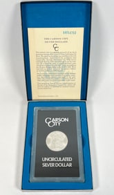 1884-CC MORGAN SILVER DOLLAR GSA