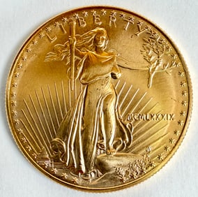 1989 U.S. GOLD DOUBLE EAGLE COIN