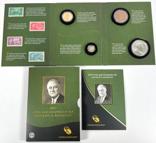 2014 FDR COIN AND CHRONICLES SET