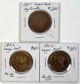 U.S. LARGE COPPER CENT COLLECTION