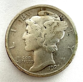 1921 MERCURY DIME - KEY DATE