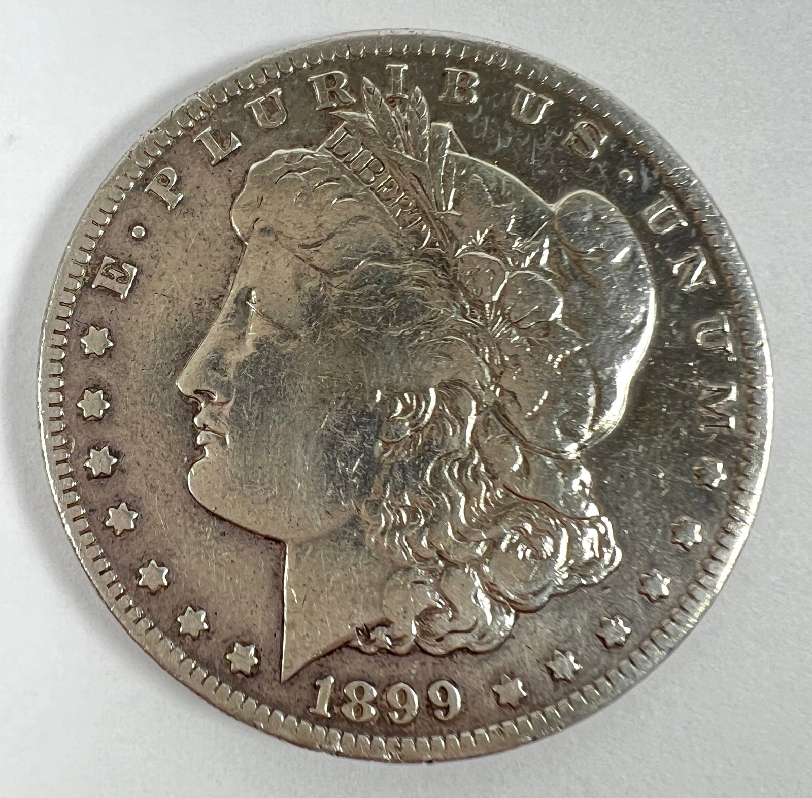 1899-S MORGAN SILVER DOLLAR - BETTER DATE: CIRCULATED, POLISHED