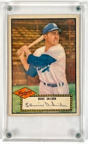 1952 TOPPS BASEBALL - DUKE SNIDER