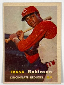 1957 TOPPS BASEBALL - FRANK ROBINSON RC