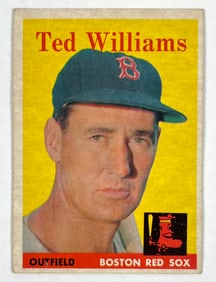 1958 TOPPS BASEBALL - TED WILLIAMS