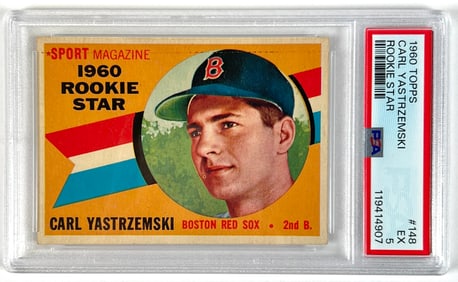 1960 TOPPS BASEBALL CARL YASTRZEMSKI RC