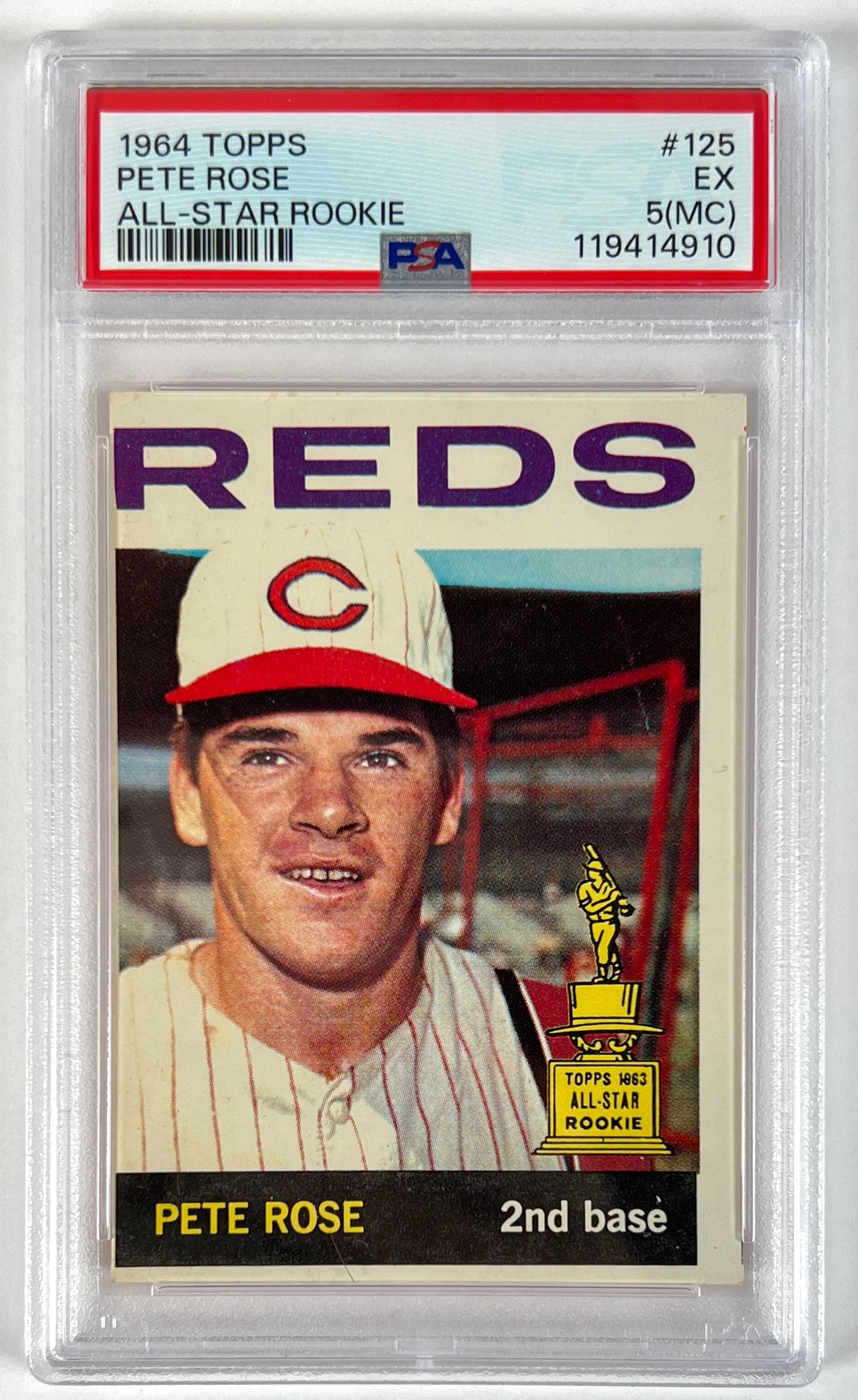 1964 TOPPS BASEBALL - PETE ROSE RC (1 of 2)