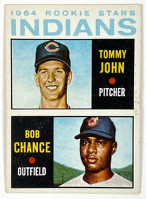 1964 TOPPS BASEBALL - TOMMY JOHN RC