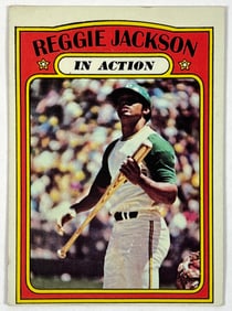 1972 TOPPS BASEBALL - REGGIE JACKSON