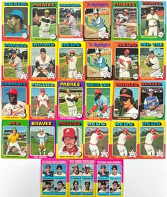 1975 TOPPS BASEBALL CARD COLLECTION