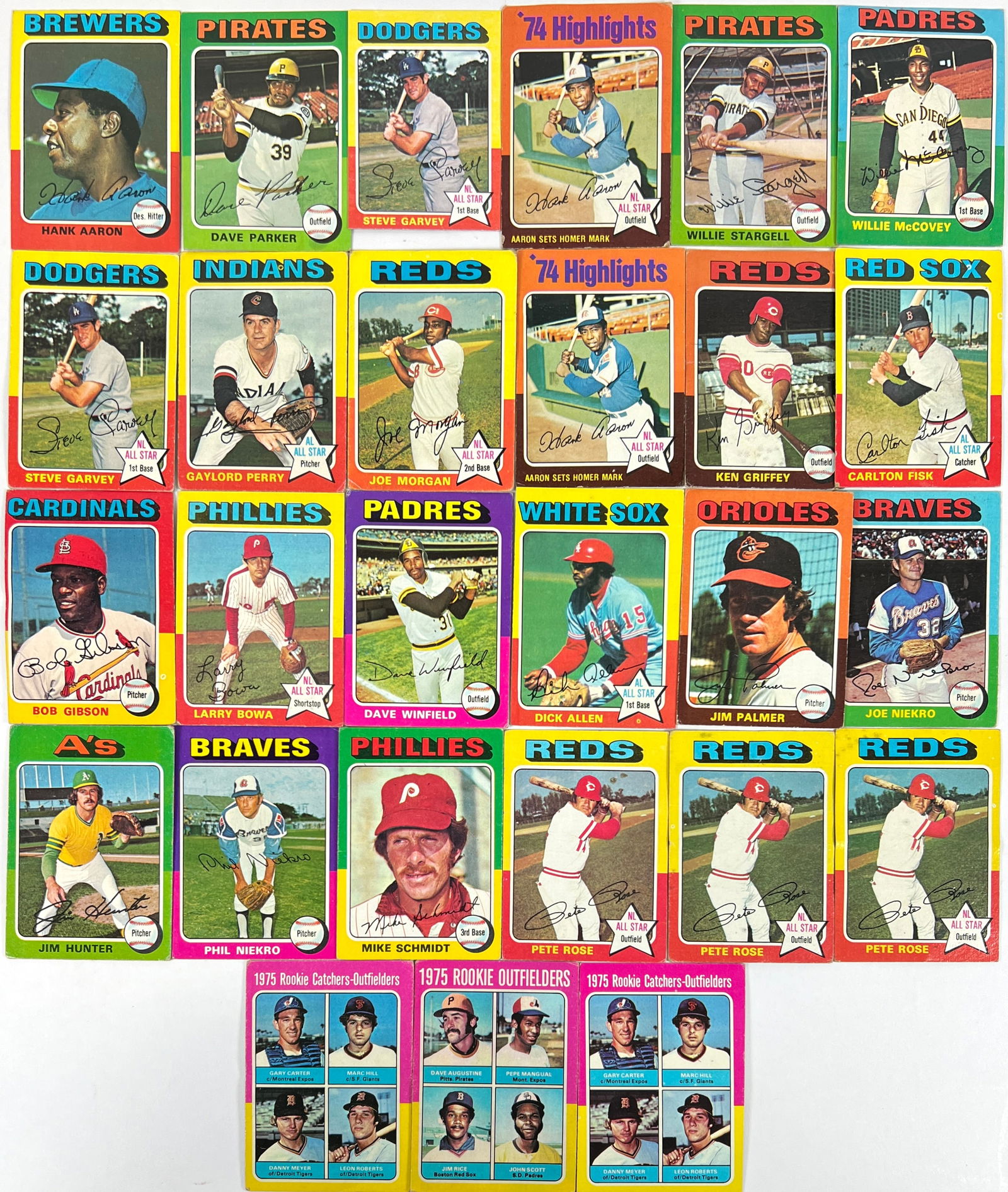 1975 TOPPS BASEBALL CARD COLLECTION (1 of 1)