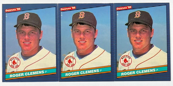 1986 DONRUSS BASEBALL ROGER CLEMENS