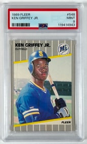 1989 FLEER KEN GRIFFEY, JR. RC