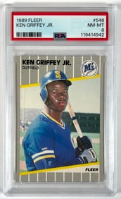 1989 FLEER KEN GRIFFEY, JR. RC