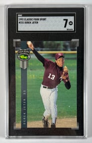 1992 CLASSIC FOUR SPORT DEREK JETER