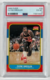 1986 FLEER CLYDE DREXLER