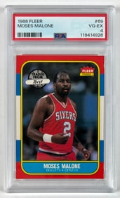1986 FLEER MOSES MALONE