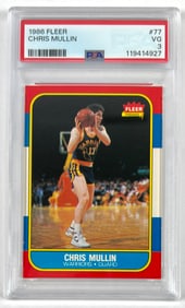 1986 FLEER CHRIS MULLIN RC