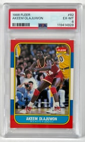 1986 FLEER AKEEM ALOJUWON RC
