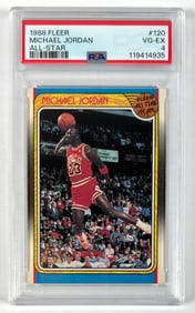 1988 FLEER MICHAEL JORDAN ALL STAR