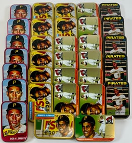 1998 TOPPS BASEBALL - ROBERTO CLEMENTE CARDS/TINS