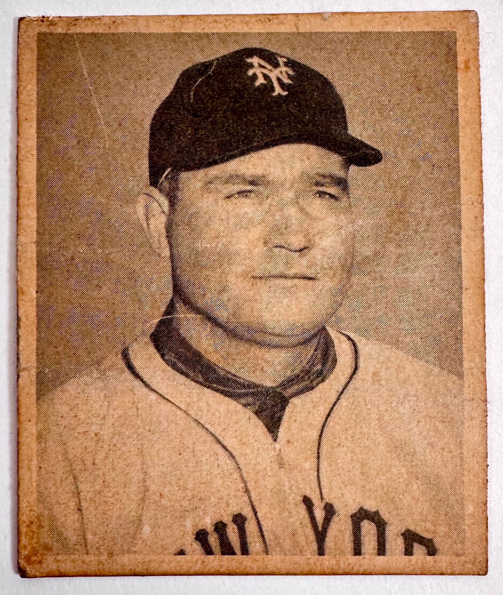 1948 BOWMAN BASEBALL - JOHNNY MIZE #1 (1 of 2)