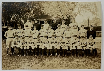 U.S. NAVY BASEBALL TEAM PHOTOGRAPH