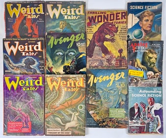 SCIENCE FICTION PULP MAGAZINES