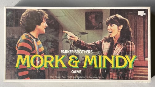 1979 PARKER BROTHERS MORK AND MINDY GAME