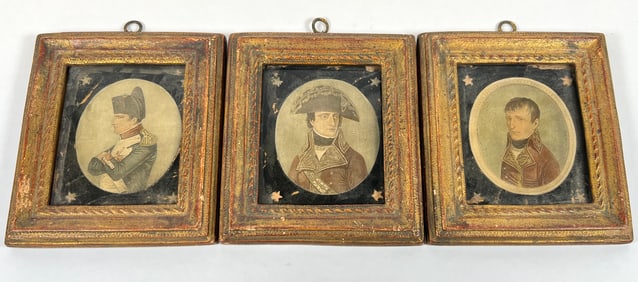 BORGHESE MINIATURE PORTRAITS OF NAPOLEON
