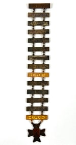 RHODE ISLAND MILITIA MARKSMAN BADGE