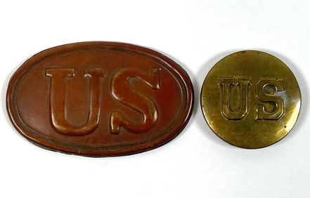 U.S. MILITARY BUCKLES PLATES