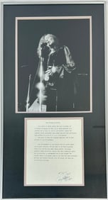 1969 JANIS JOPLIN PHOTOGRAPH - TONY NOBLES