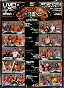 WRESTLING HULK HOGAN - WWF SURVIVOR SERIES 1989