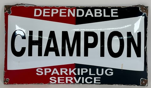 CHAMPION SPARK PLUGS SSP SIGN