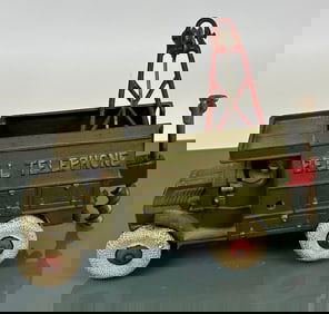 HUBLEY BELL TELEPHONE TRUCK TOY