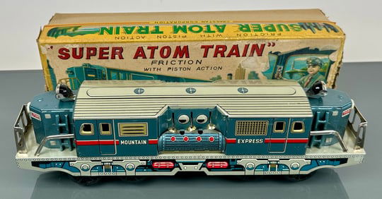 SUPER ATOM FRICTION TOY TRAIN