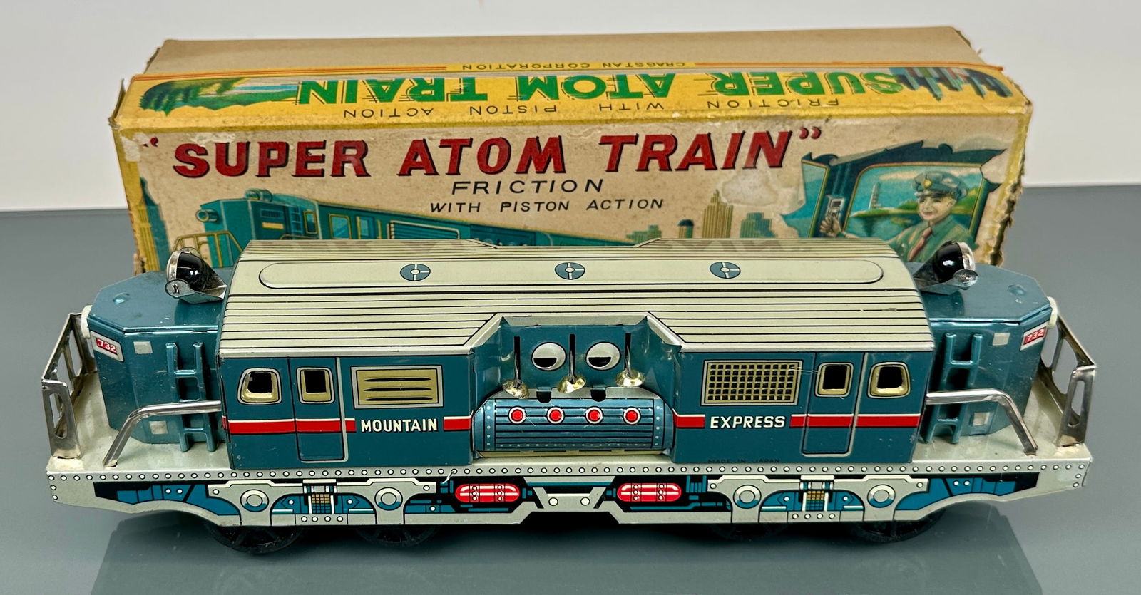 SUPER ATOM FRICTION TOY TRAIN (1 of 7)