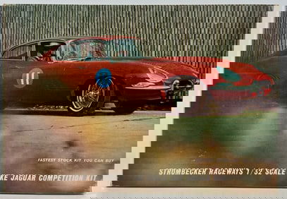STROMBECKER XKE JAGUAR SLOT CAR RACER