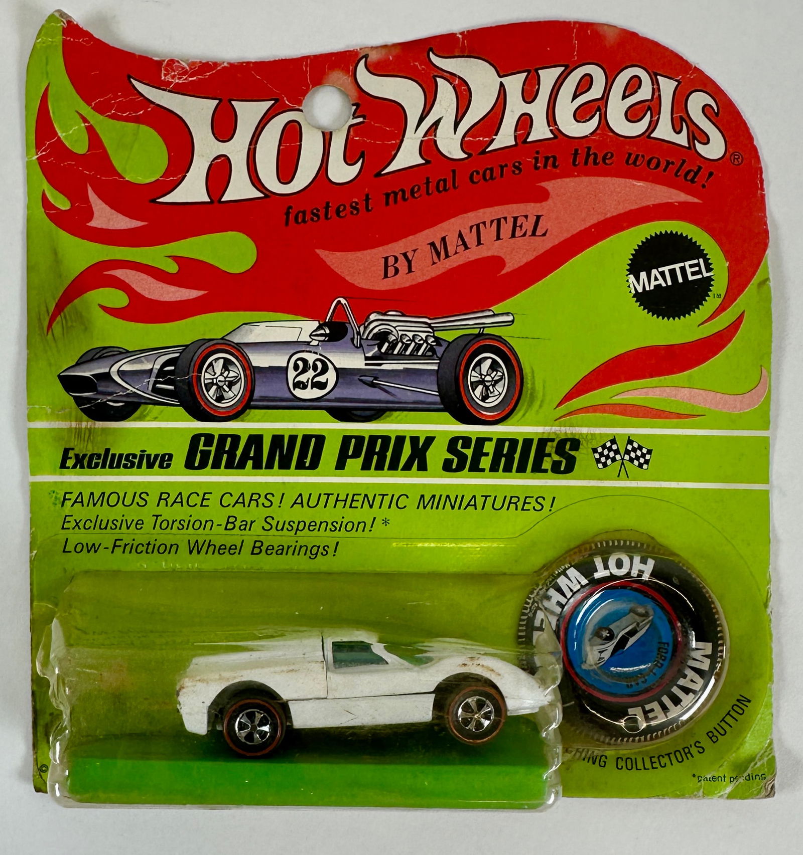 1968 MATTEL HOT WHEELS REDLINE DIE CAST CAR (1 of 9)