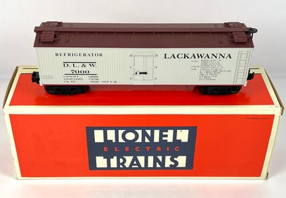 LIONEL ELECTRIC TRAINS - 6-51301 LACKAWANNA REFRIGERATOR CAR