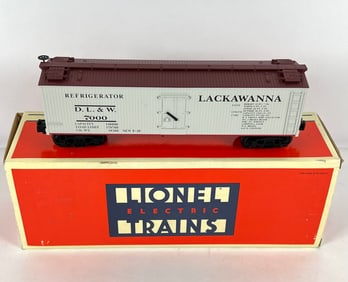 LIONEL ELECTRIC TRAINS - 6-51301 LACKAWANNA REFRIGERATOR CAR