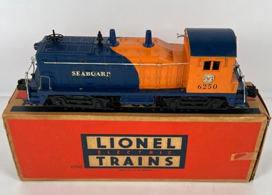 LIONEL ELECTRIC TRAINS - NO. 6250 SEABOARD DIESEL SWITCHER