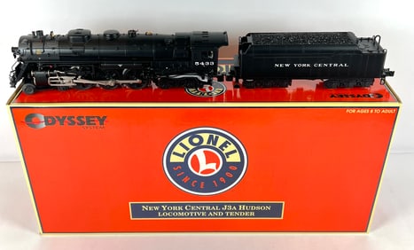 LIONEL ELECTRIC TRAINS - 6-38041 NYC HUDSON LOCOMOTIVE/TENDER